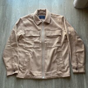 Abercrombie & Fitch Wool Blend Shirt Jacket